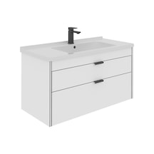 Orka Trıo 80 Çekmeceli Alt Modül + Lavabo Parlak Beyaz Diğer