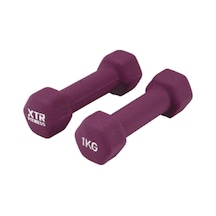 Vinyl Neoprene Dambıl Seti 2 Adet 1 Kg - Kaydırmaz Premium Kalite