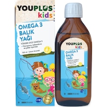 Abdi İbrahim Youplus Kids Omega 3 Balık Yağı Şurup 150 ML