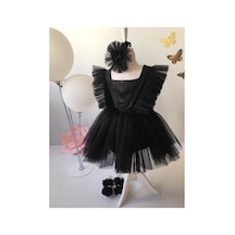 Hayy Baby Kids Wear Siyah Tütü Elbise