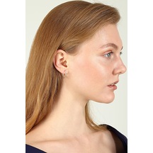 Rachon 925 Ayar Gümüş 1,8 Cm Halka Küpe (406962884)