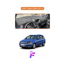 Opel Zafira 2004-2011 Uyumlu Torpido Örtüsü Yansıma Önleyici Tam Koruma Kolay Montaj H82 Torpido Halısı