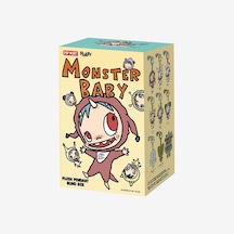 Pop Mart - Orijinal Monster Baby Plush Pendant Supriz Kör Paket