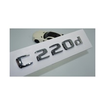 C 220d Bagaj Krom Abs 3m 3d Yazı Logo Benz Ile Uyumlu