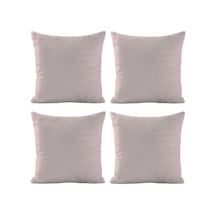 Tr Soho Kumaş Dekoratif Kırlent Yastık Kılıfı - 42 X 42 Cm 4, Vizon Diğer