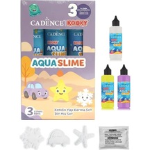 Kooky Aquaslime Kendin Yap Karma Set 3 Renk 90ml