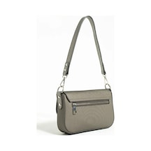 Just Polo Kadın Günlük Kullanıma Uygun Su Geçirmez Şık El Ve Omuz Çantası Shopper Ebat: 23 X 14 Cm Gri 57411334