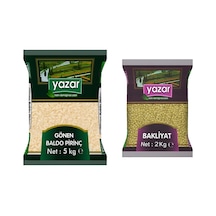 Yazar Gönen Baldo Pirinç 5 KG + Yeşil Mercimek 2 KG