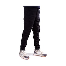 Twister Slim Jogger-011 Siyah Yüksek Bel Dar Paça Erkek Keten Pantolon 001