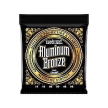 Ernie Ball Hafif Alüminyum Bronz Akustik Gitar Telleri, Ölçü 11-52