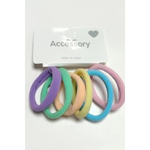 6 Adet Havlu Toka 4,5 Cm Mor