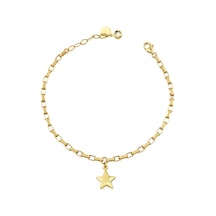 Debora Jewelry 14 Ayar Altın Sallantılı Yıldız Bileklik