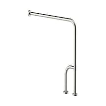 Duxxa Yerden Duvara Döner Ayak Tutunma Barı Krom