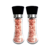 Organik Bitkim Öğütücü + 200 G Pembe Himalaya Tuzu Dolu x 2 Adet