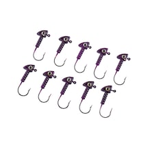 Jighead - Zoka - Kurşunlu Olta İğnesi - Xh-a 06 - Mor - 8 Gr - 10 Adet
