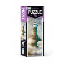 Kentkitapkırtasiye Blue Focus Puzzle Lighthouse 78 Parça