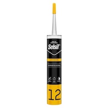 Selsil 12 Ayna Silikonu Şeffaf 280 Ml Şeffaf Şeffaf