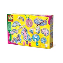 Ses Creative Kalıba Dök ve Boya Simli Unicorn