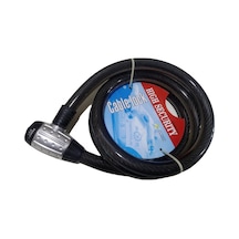 Anahtarlı Motosiklet Kilidi 25x1500 Mm Siyah Kilit
