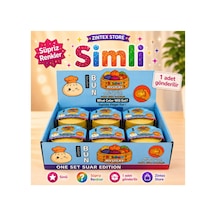Squishy Simli Çin Mantısı Büyük Boy Süpriz Renk