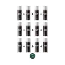 12 Adet Ral 6016 Türk Yeşili Sprey Boya 400 Ml.