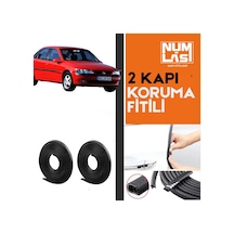 Opel Vectra B İki Kapı Koruma Fitili Siyah Renk Numlas-a Kalite-nm2923