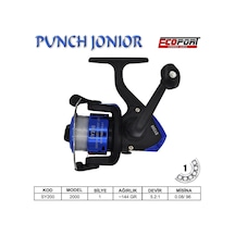 Ecoport Punch Junior 2000 1 Bilyalı 5.1:1 Devirli Genel Kullanım Olta Makinesi