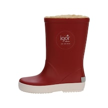 Igor Splash Nautico Borreguito Çocuk Yağmur Çizmesi W10207-005 Kırmızı