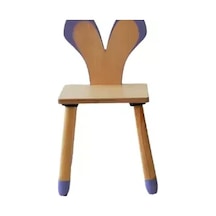 Wood&joy Renkli Hayvan Karakterli Sandalye Fare - Lila