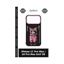 İphone 17 Pro Max / 18 Pro Max Kılıf 3d Zincirli Telefon Kapağı Zincir Detaylı çok renkli