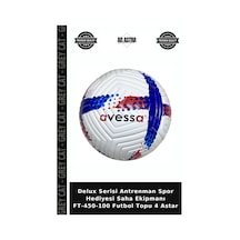 Delux Serisi Antrenman Spor Hediyesi Saha Ekipmanı Ft-450-100 Futbol Topu 4 Astar Çok Renkli