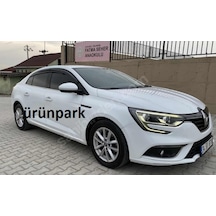 Renault Megane 4 Sedan Mugen Cam Rüzgarlığı 4 Lü