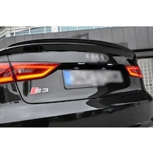 Audi A3 Uyumlu Oem Stil 2015+ Boyalı Spoiler Parça