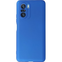 Uryport Xiaomi Poco F3 Kılıf First Silikon - Mavi