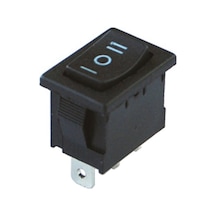 Ic-123A Mini Işıksız Yaylı Anahtar Mom-Off-Mom
