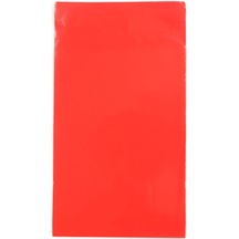Ağzı Bantlı Mat Metalize Kırmızı 12x22 50'li