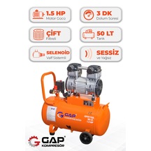 Hava Kompresörü Sessiz Ve Yağsız 50lt Gps1100