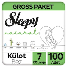 Sleepy Natural Gross Paket Külot Bez 7 Numara Xxlarge 100 Adet