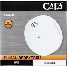 Ct-9451 Duman Dedektörü 9 Volt Pil Dahil Değil