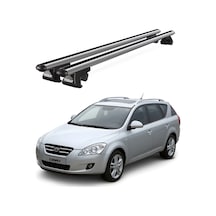 Venüs Kia Cee'd Sportywagon 2006-2012 Uyumlu Gri Ara Atkı Port Bagaj Tavan Barı