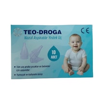 Teo-droga Nazal Aspiratör Yedeck Ucu Ultra Yumuşak Silikon Dokunuş