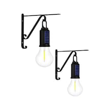 Kyrotech 2 Li Set Güneş Enerjili Led Dış Mekan Lamba, Su Geçirmez, Ferforje Askılı, Usb Type-c Diğer