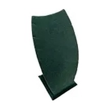 Yerli Üretim Dubai Model Süet Kumaş Yeşil Renk 18/9 Cm Kolye - Zincir Ayaklı Stand Çok Renkli