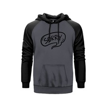 Sorry Gri Renk Reglan Kol Sweatshirt