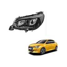 Peugeot 208 2021-2023 Far Lambası Ön Far Ledli Sağ