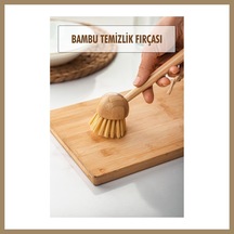 Bezos Bambu Temizlik Fırçası 22