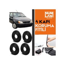 Ford Fiesta 1995-2002 4 Kapı Koruma Fitili Siyah Renk Numlas-a Kalite-nm2490