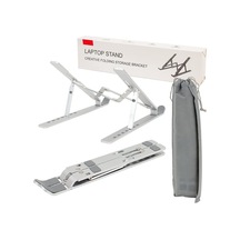 Ayarlanabilir Metal Laptop Ve Tablet Standı 10-15.6 İnç , Kaymaz Tabanlı Ergonomik Masaüstü Bilgisayar Yükseltici 1