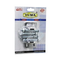 Yuma Ym-730-1 Kapı Emniyet Rezi Asma Kilit Takılabilir Menteşe Kapı Kilidi