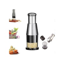 Sarımsak Ezici, 304 Paslanmaz Çelik Preslenmiş Sarımsak Doğrayıcı, Sarımsak Doğrama, Biber Ve Soğan Dilimleme İçin Manuel Sarımsak Doğrayıcı, Mutfak Aksesuarları Diğer